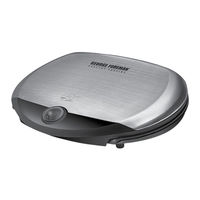 George Foreman GR31SB Guía De Usuario