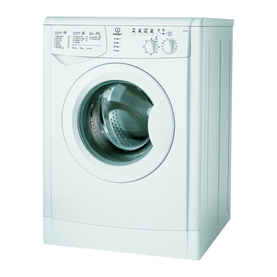 Indesit WIL 62 Instrucciones Para El Uso