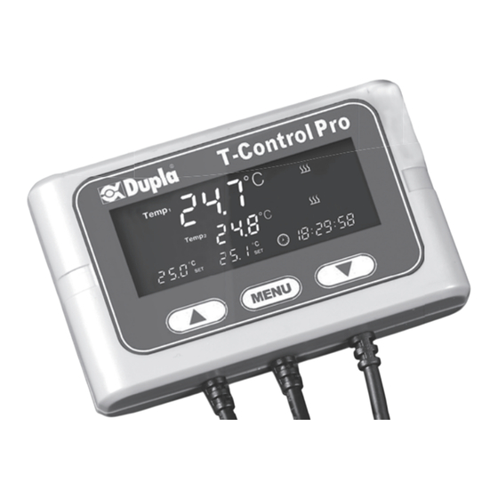 Dupla T-Control Pro Instrucciones De Uso