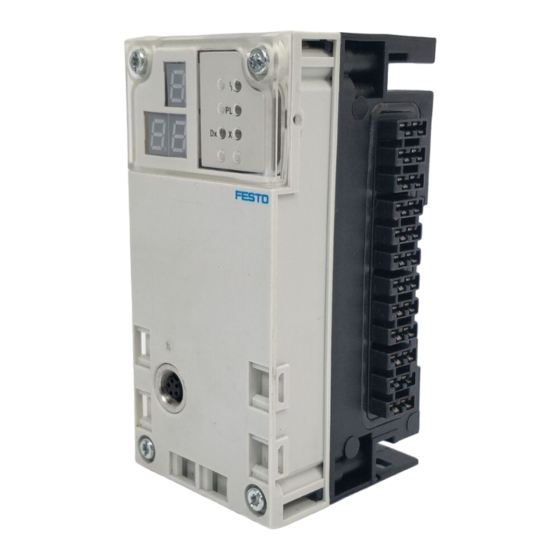 Festo CPX-CMAX-C1-1 Manual De Instrucciones