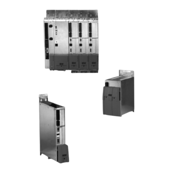 Sew Eurodrive MOVIAXIS 80A Instrucciones De Funcionamiento Compactas