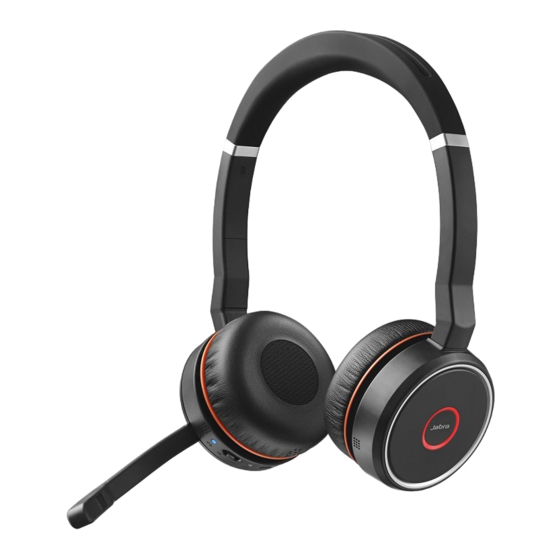 Jabra Evolve 75 MS Stereo Guia De Inicio Rapido