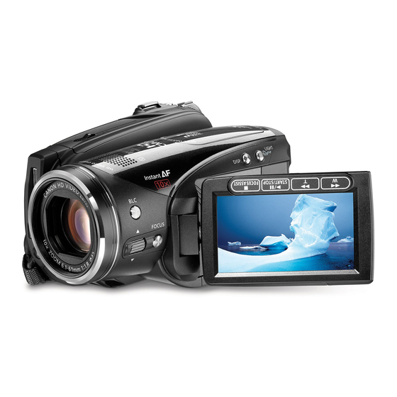 Canon HV30 Manual De Instrucciones