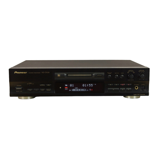 Pioneer MJ-D508 Manual De Instrucciones