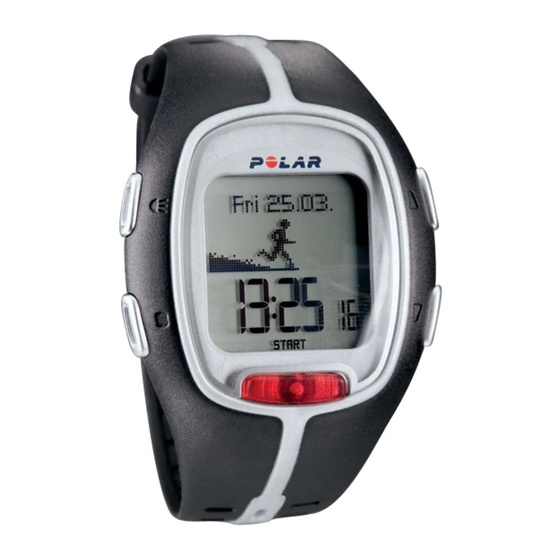 Polar RS200 Manual Del Usuario