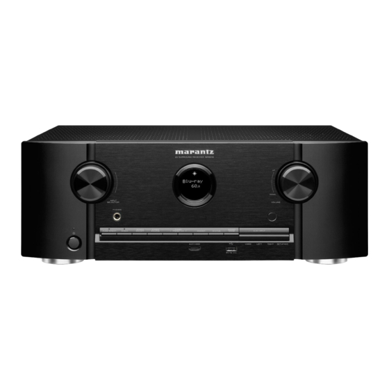 Marantz SR5010 Manual Del Usuario