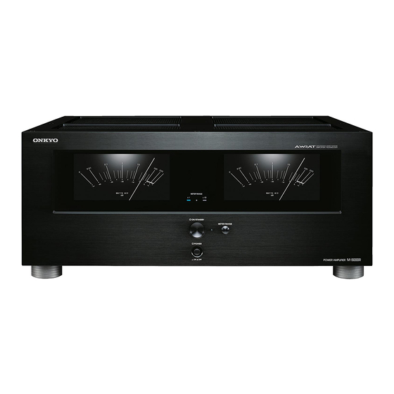 Onkyo M-5000R Manual De Instrucciones