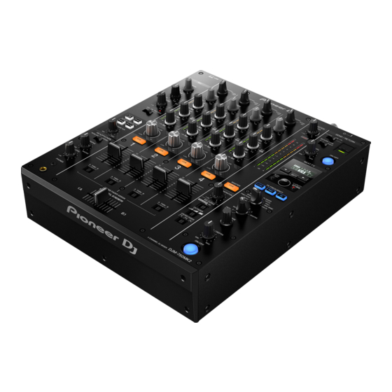 PIONEER DJ DJM-750MK2 Manual De Instrucciones