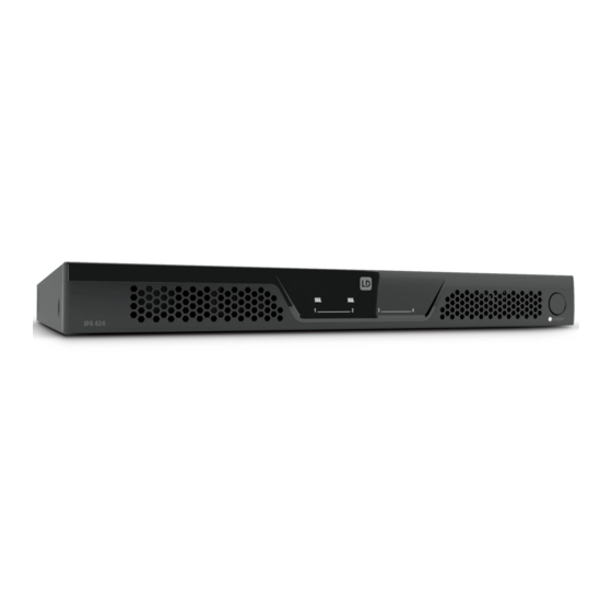LD Systems IPA 412 T Manual De Usuario