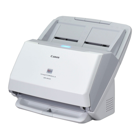 Canon imageFORMULA DR-M160 Guía De Referencia