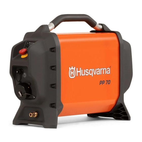 Husqvarna PP 70 Manual Del Usuario