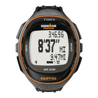 Timex IRONMAN M503 Guia De Incio Rapido