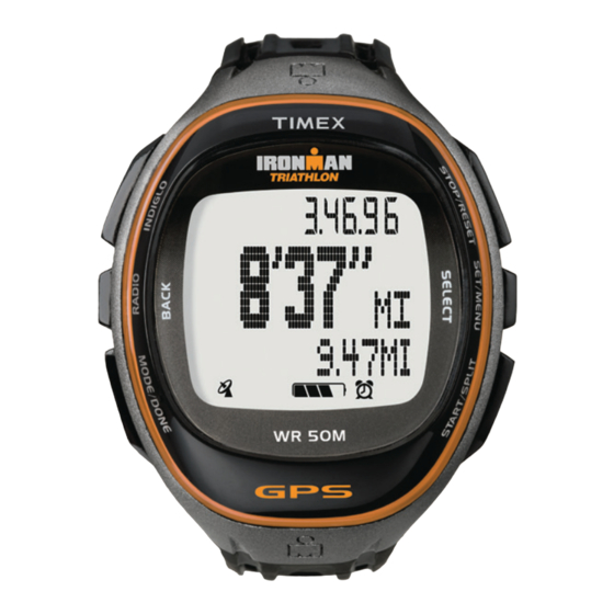 Timex IRONMAN M878 Manuales