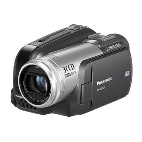Panasonic NV-GS330 Instrucciones De Funcionamiento