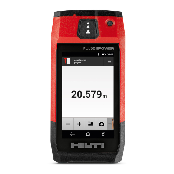 Hilti PD-C Manual Del Usuario