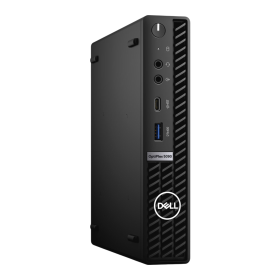Dell OptiPlex 5090 Configuración Y Especificaciones