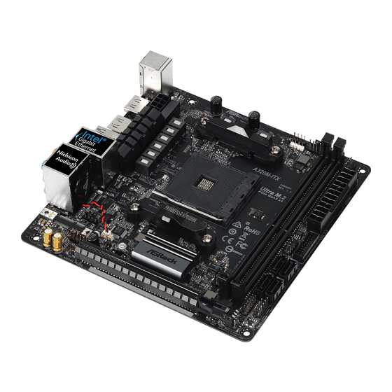 ASROCK A320M-ITX Manual De Instrucciones