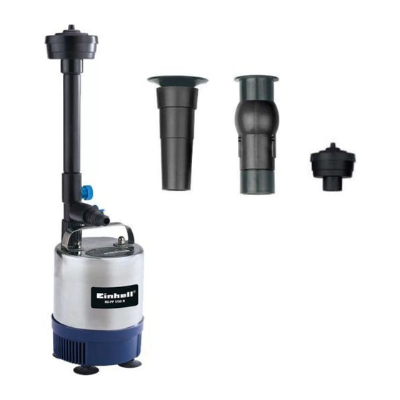 EINHELL BG-PP 1750 N Manual De Instrucciones