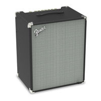 Fender RUMBLE 500 Combo Manual De Instrucciones