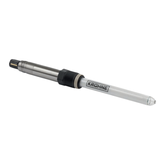 KROHNE SMARTPAT ORP 8150 Hoja De Datos Técnica
