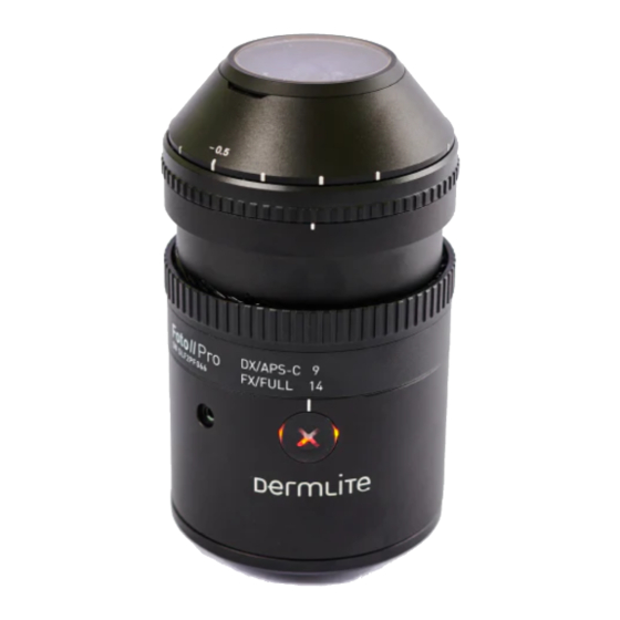 DermLite Foto II Pro Instrucciones