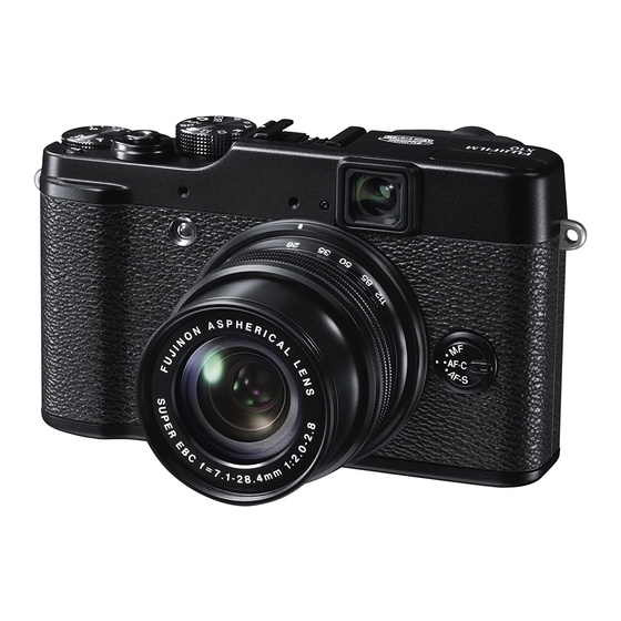 FujiFilm X10 Manuales