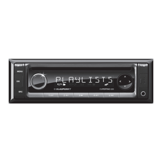 Blaupunkt Cupertino 220 Instrucciones De Manejo