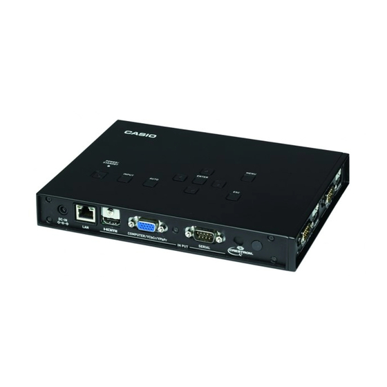 Casio YA-S10 Guía De Configuración