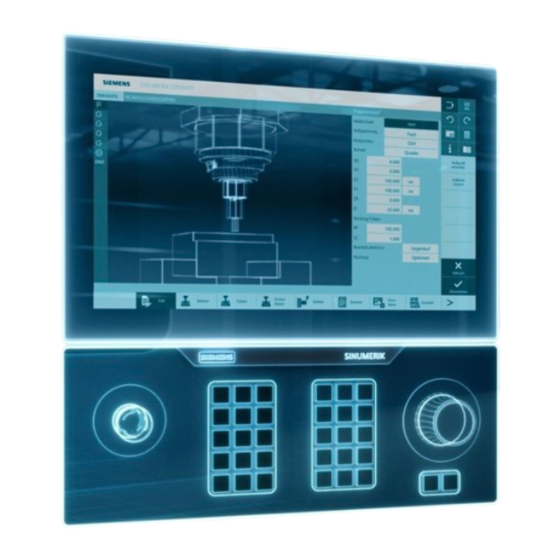 Siemens SINUMERIK ONE Manual De Funciones