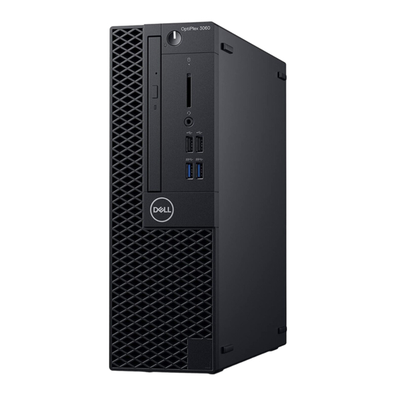 Dell OptiPlex 3060 Small Form Factor Guía De Configuración Y Especificaciones