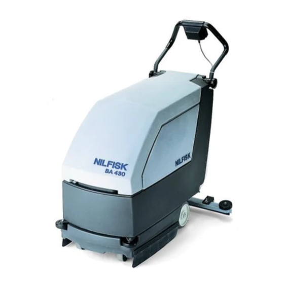 Nilfisk-Advance BA 430 Instrucciones De Uso