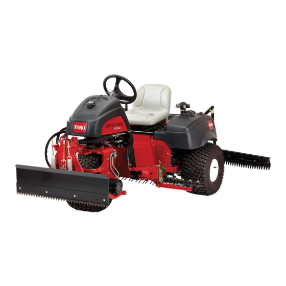Toro Sand Pro 5040 Manual Del Operador