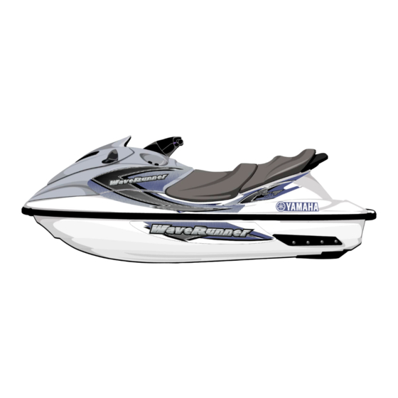 Yamaha WaveRunner XLT800 2003 Manual Del Usuario