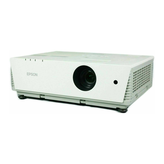 Epson PowerLite 6100i Manual Del Usuario