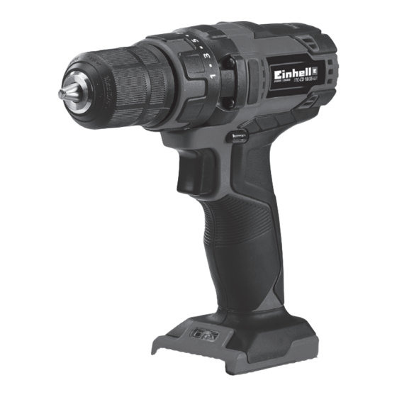 EINHELL TC-CD 18/35 Li Manual De Instrucciones Original