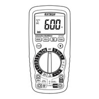 Extech Instruments AUT500 Guia Del Usuario