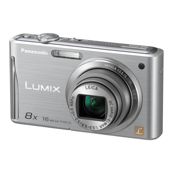 Panasonic Lumix DMC-FH25 Instrucciones Básicas De Funcionamiento