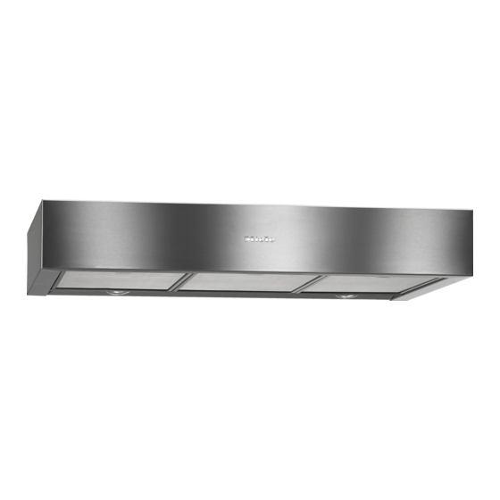 Miele DA 1260 Instalación