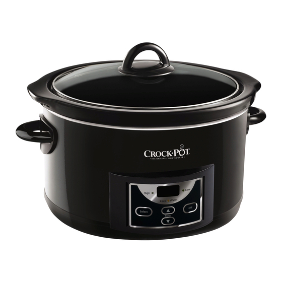 Crock-Pot SCCPRC507B Manual De Instrucciones