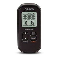 Omron Max Power Relief PM500 Manual De Instrucciones