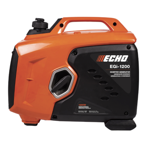 Echo EGi-1200 Manual Del Operador