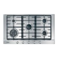 Miele KM 2050 LP Manual De Uso