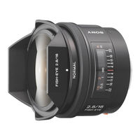 Sony 16mm F2.8 Fisheye Manual De Instrucciones