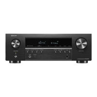 Denon AVR-S570BT Manual Del Usuario