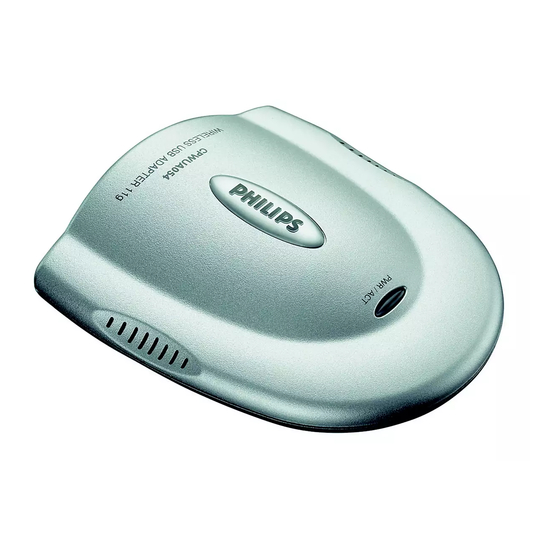 Philips CPWUA054/00 Manual De Instrucciones