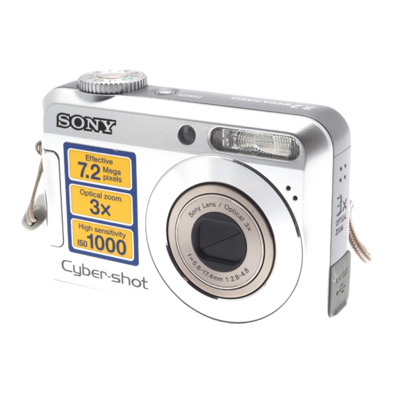 Sony Cyber-shot DSC-S650 Manual De Instrucciones