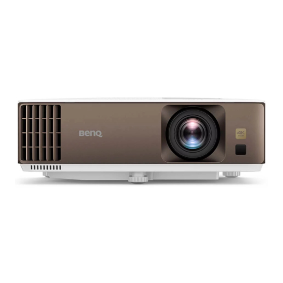 BenQ W1800 Manual Del Usuario