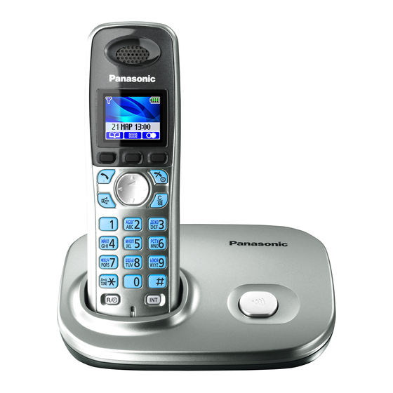 Panasonic KX-TG8011ME Manual De Instrucciones