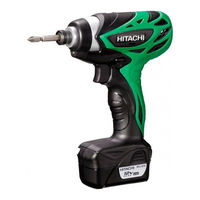 Hitachi Koki WH 10DFL Manual De Instrucciones