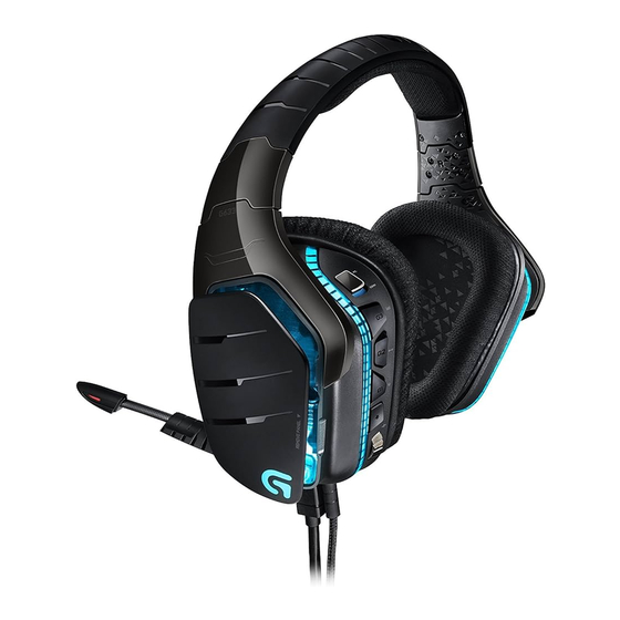 Logitech G G633 Artemis Spectrum Manuales